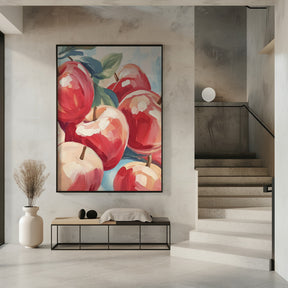 Apples Painting Poster