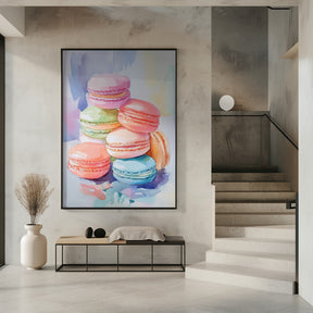 Colorful Macaron Poster