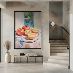 Kitchen Tomatoes Poster