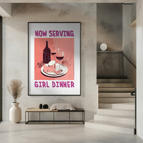 Girl Dinner No 1 Poster