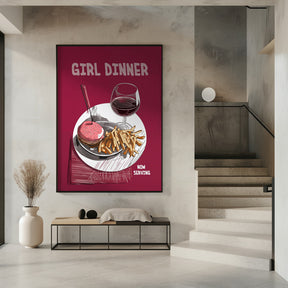 Girl Dinner No 4 Poster