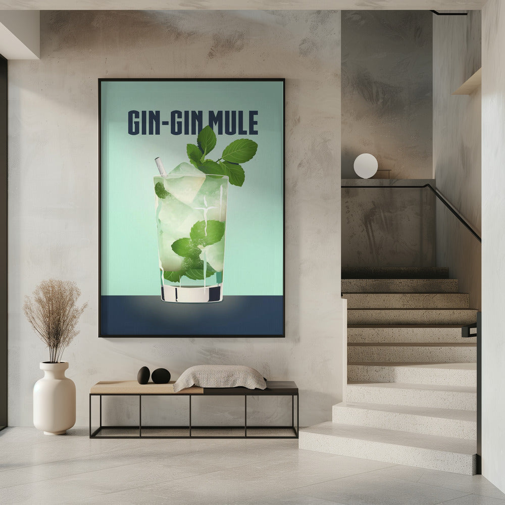 Gin Gin Mule Poster