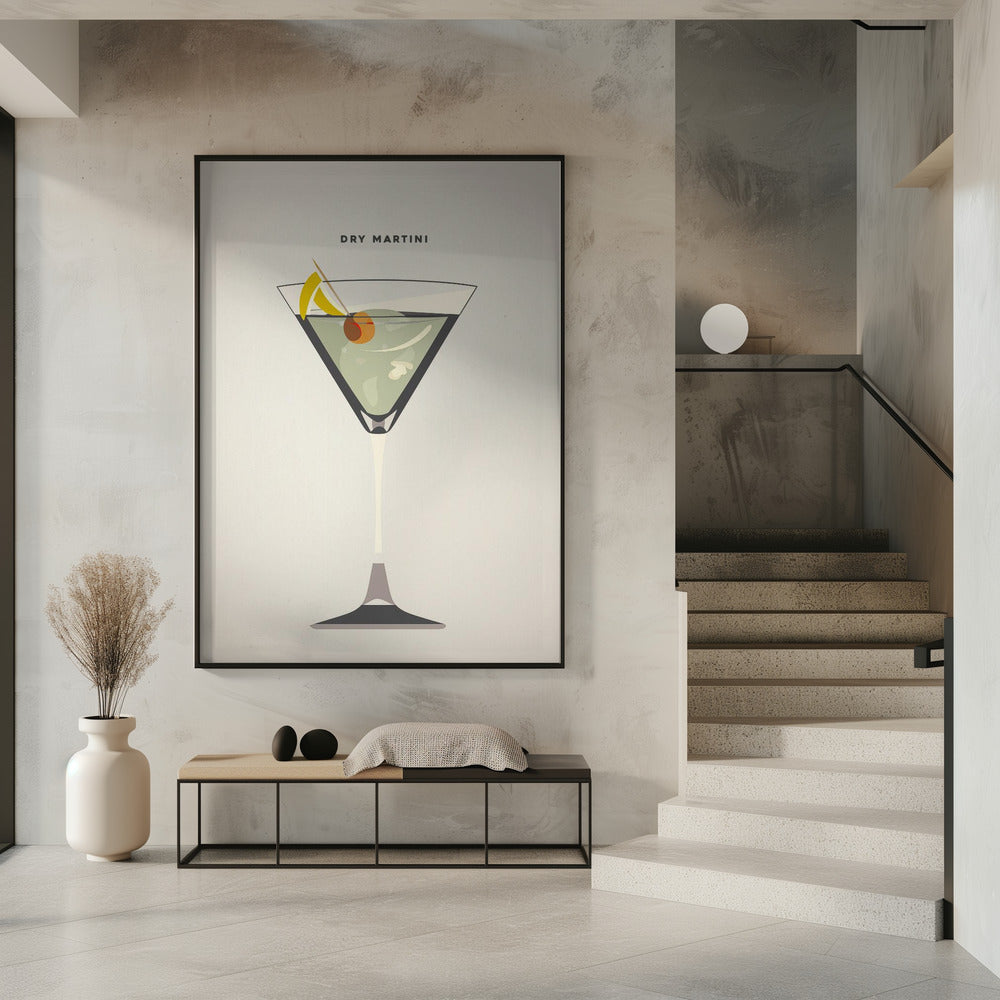 Dry Martini Poster