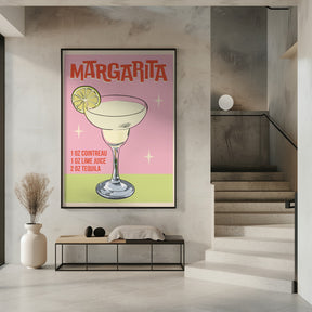 Margarita Cocktail Poster