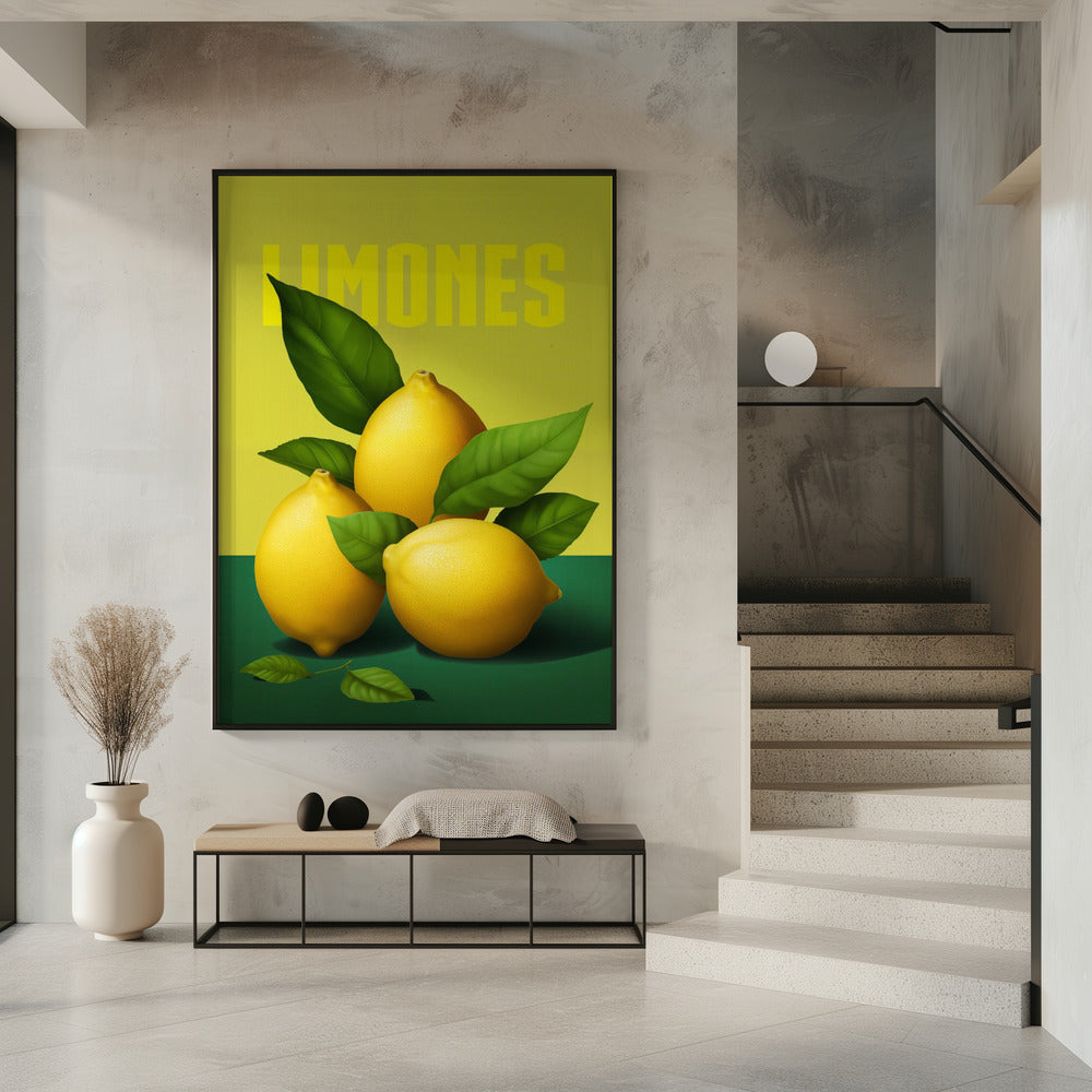 Limones Poster