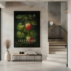 Les Fraises - Strawberries Poster