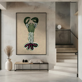 GREEN LOBSTER Poster