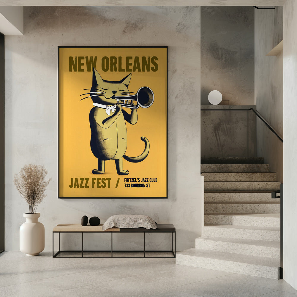 New Orleans Jazz Fest Poster