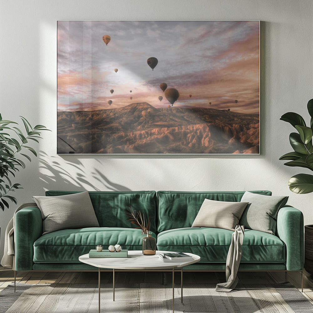 Cappodocia Hot air Balloon Poster