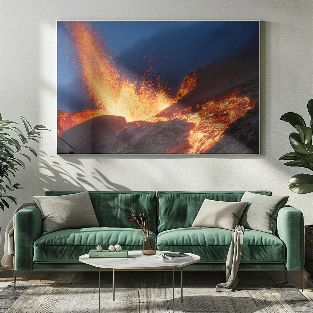 Hot Landscape Poster