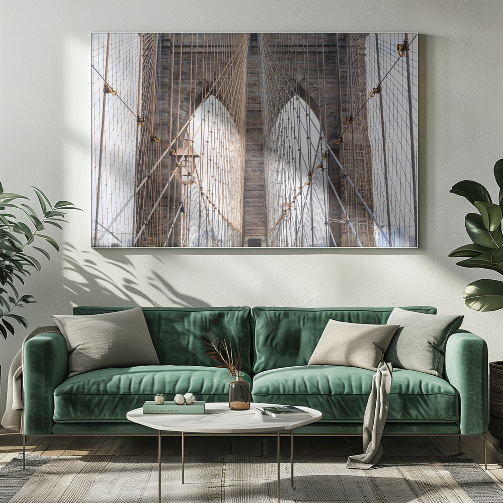 Cabled archways Poster