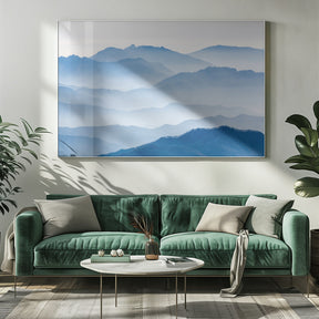 Misty Mountains Poster