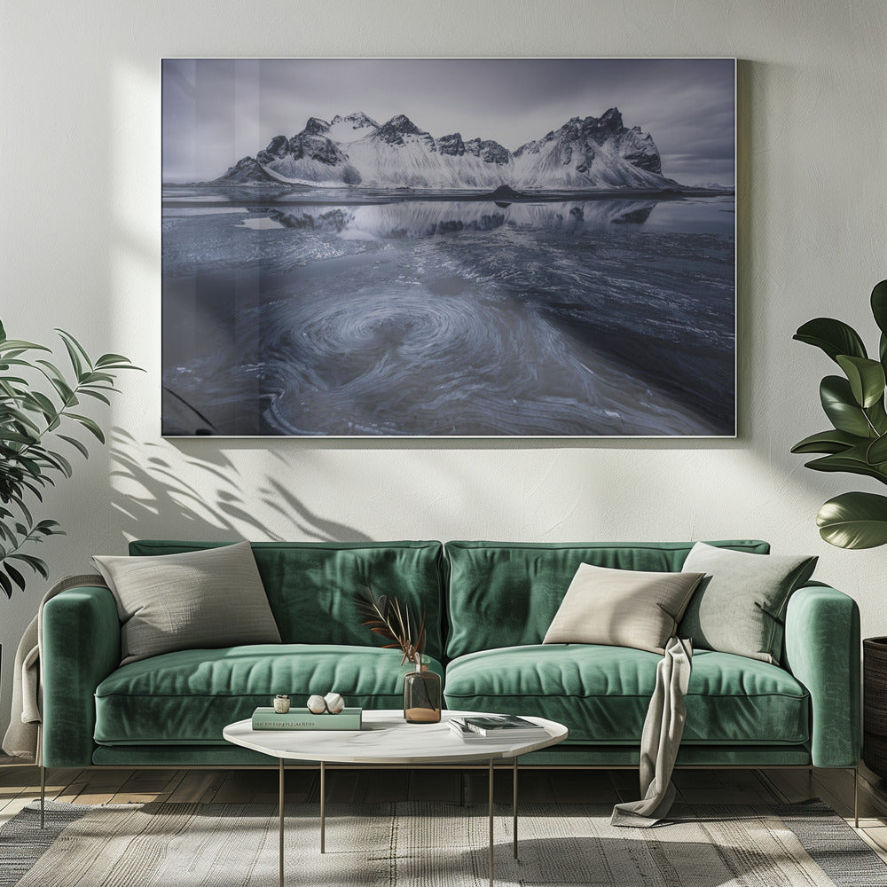 Ice on Stokksnes Poster