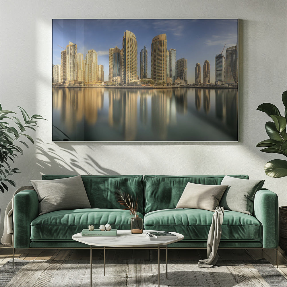 Panoramic Dubai Marina Poster