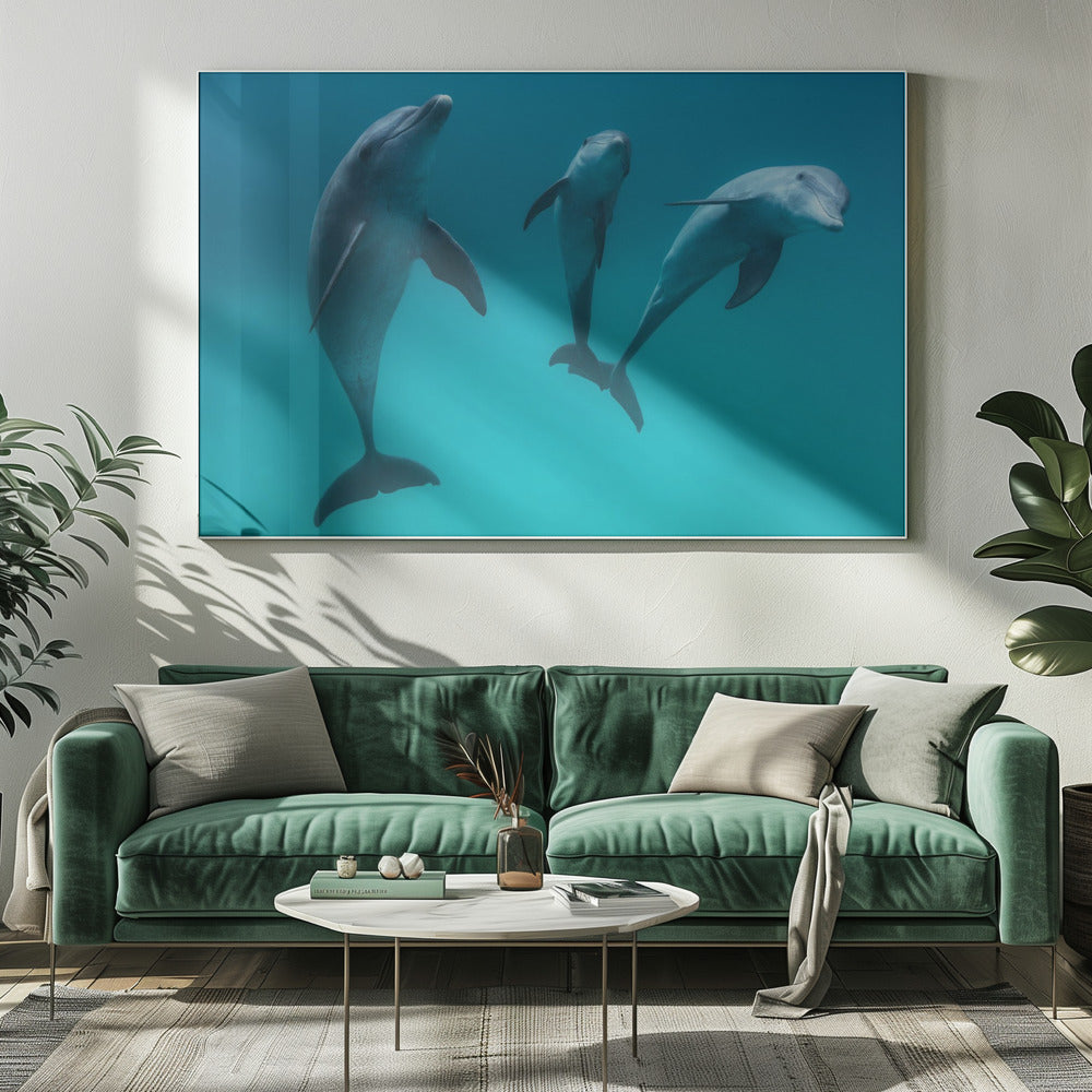 Bottlenose dolphins Poster