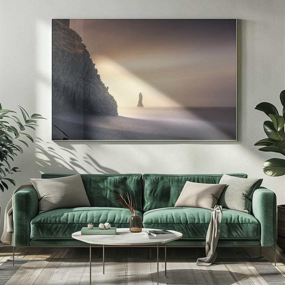 Sunrise in Reynisfjara Poster