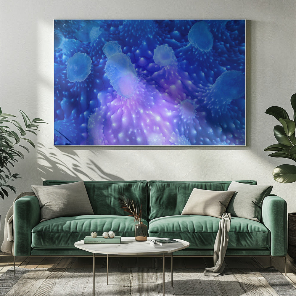 Underwater art : Jellyfish Poster