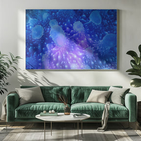 Underwater art : Jellyfish Poster