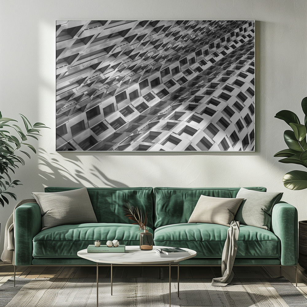 Canyon of windows Poster