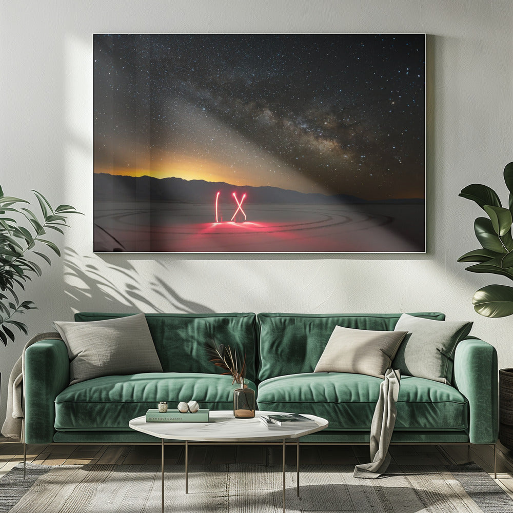 1x under Stars Poster