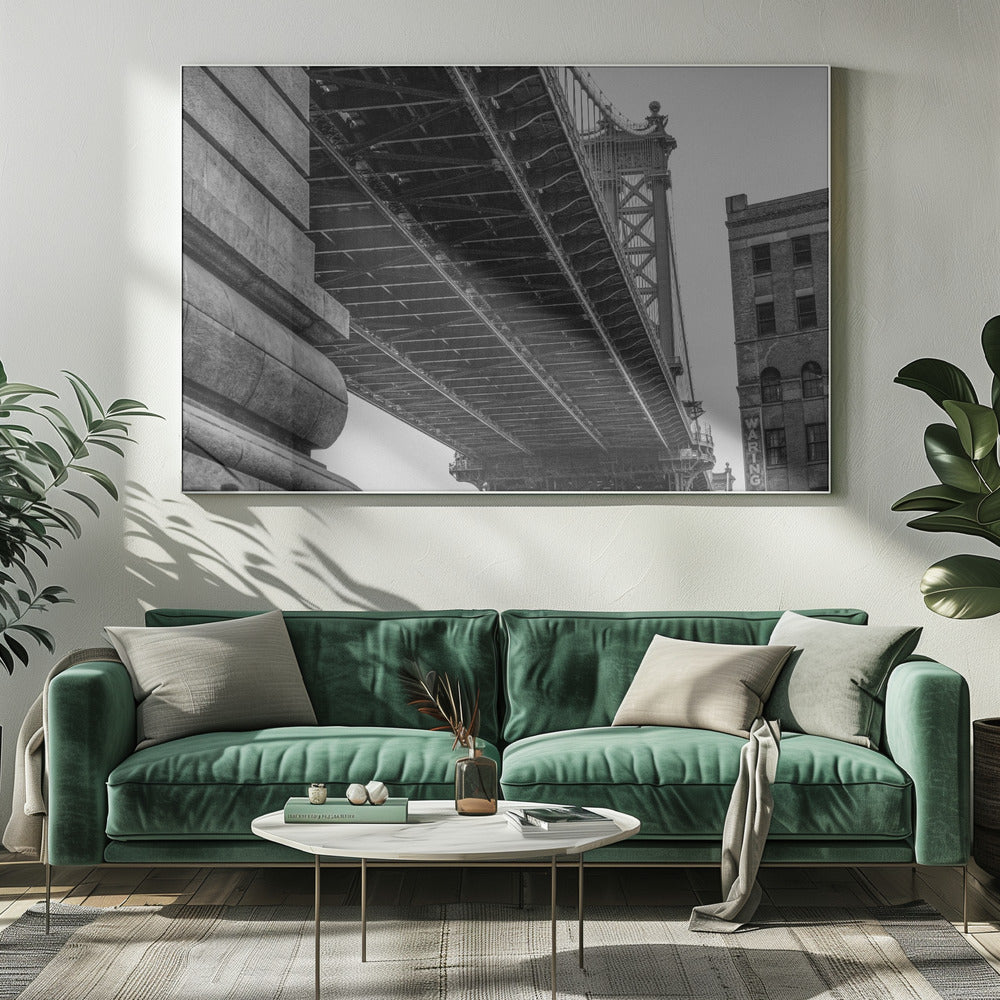 Manhattan Bridge - Brooklyn New York Poster