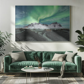 Stokksnes Aurora Poster