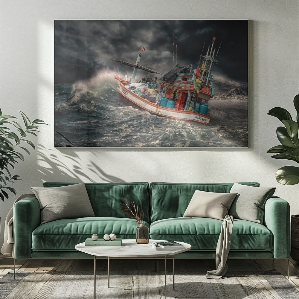 ThaiFishingboat Poster