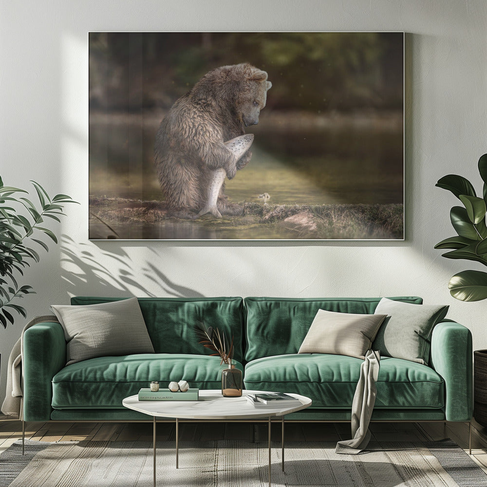 FishingBear Poster