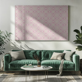 Pastel Symmetrical Pattern Poster