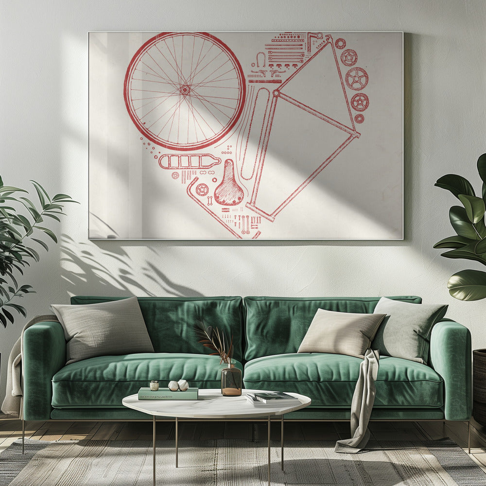 Love Bike Nº2 Poster