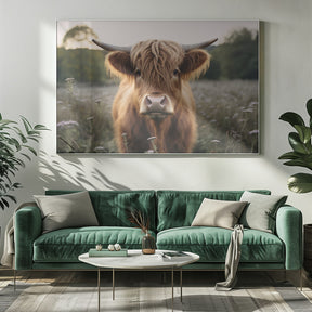 Highland Cow Poster