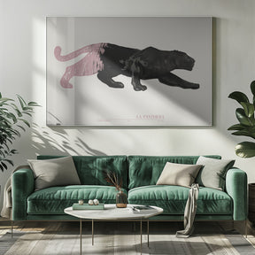 La Panthera (pink) Poster