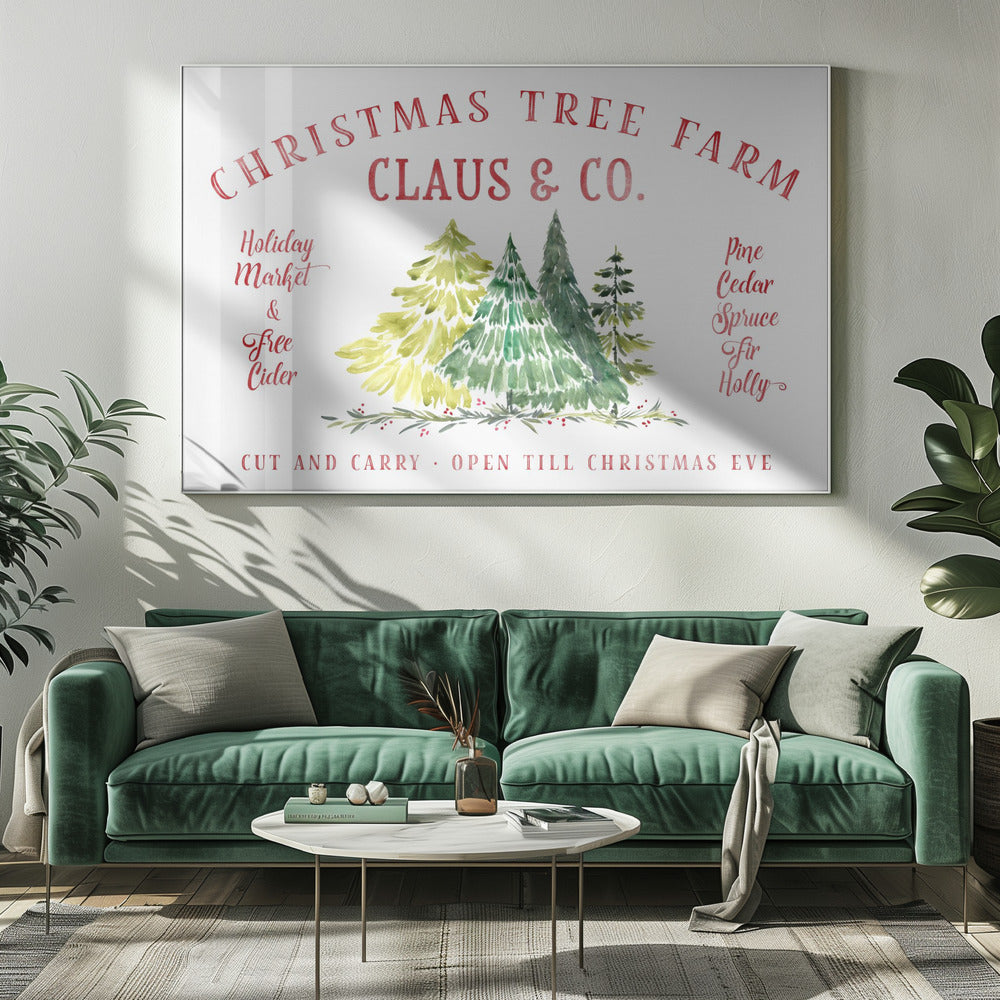 Christmas tree farm (1) Poster