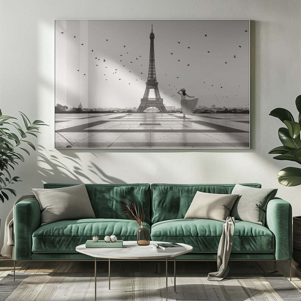 Good Morning Eiffel Poster