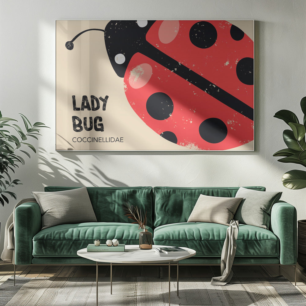 Lady Bug Poster