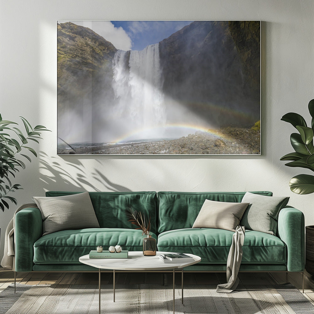 ICELAND Skogafoss Poster