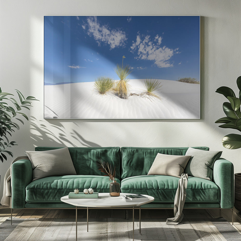 White Sands Impression Poster