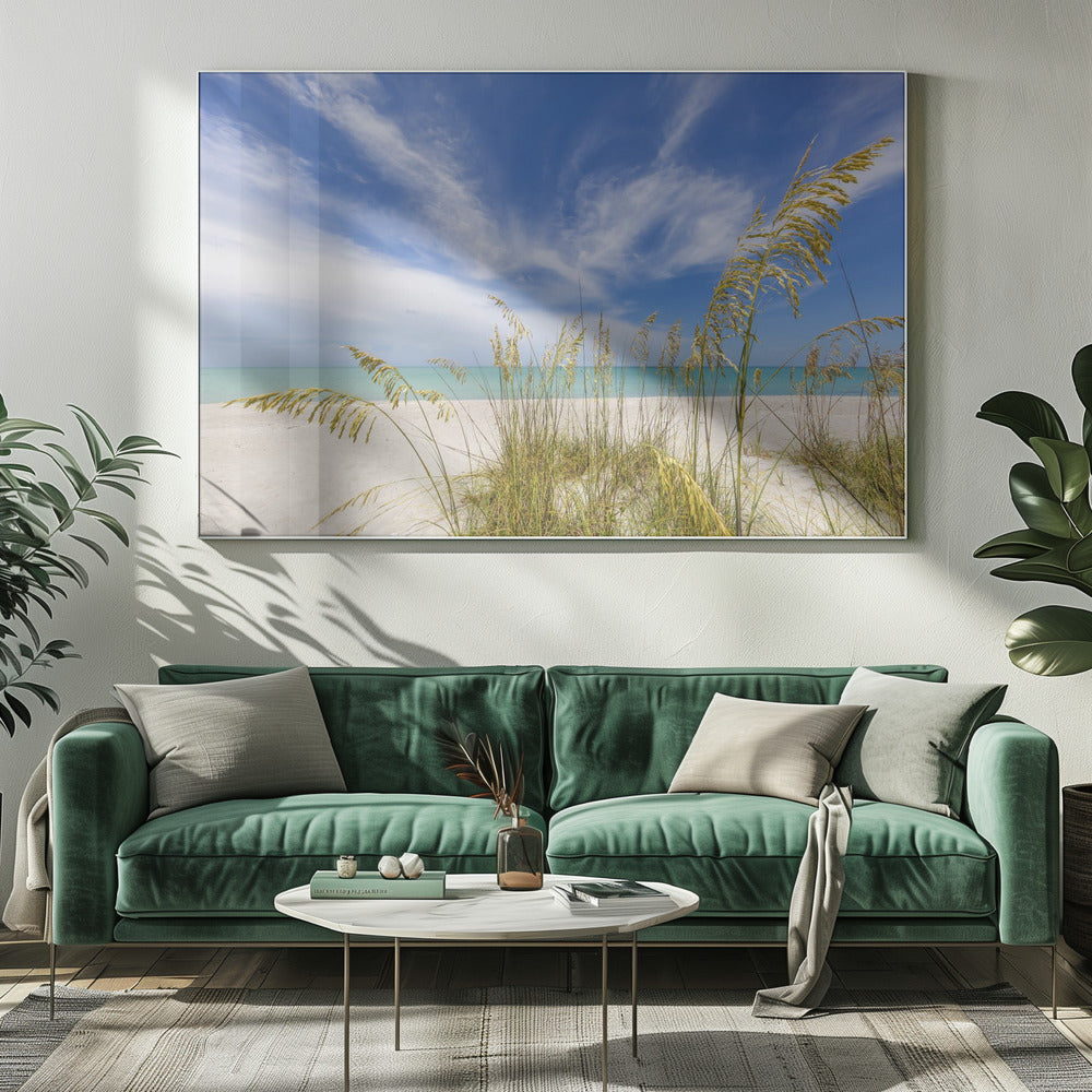 Heavenly calmness on the beach Poster