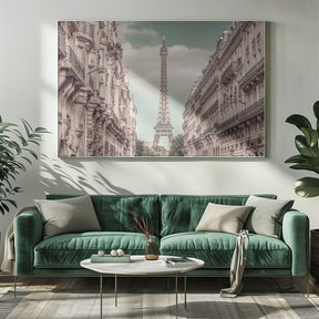 Parisian Flair | urban vintage style Poster