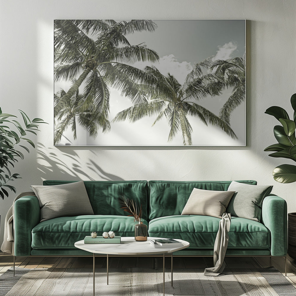 Vintage Palm Trees Poster