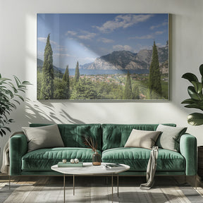 TORBOLE View to Lake Garda Poster