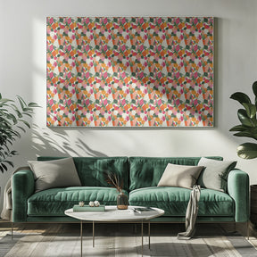 Fresh fruits pattern 3 Poster