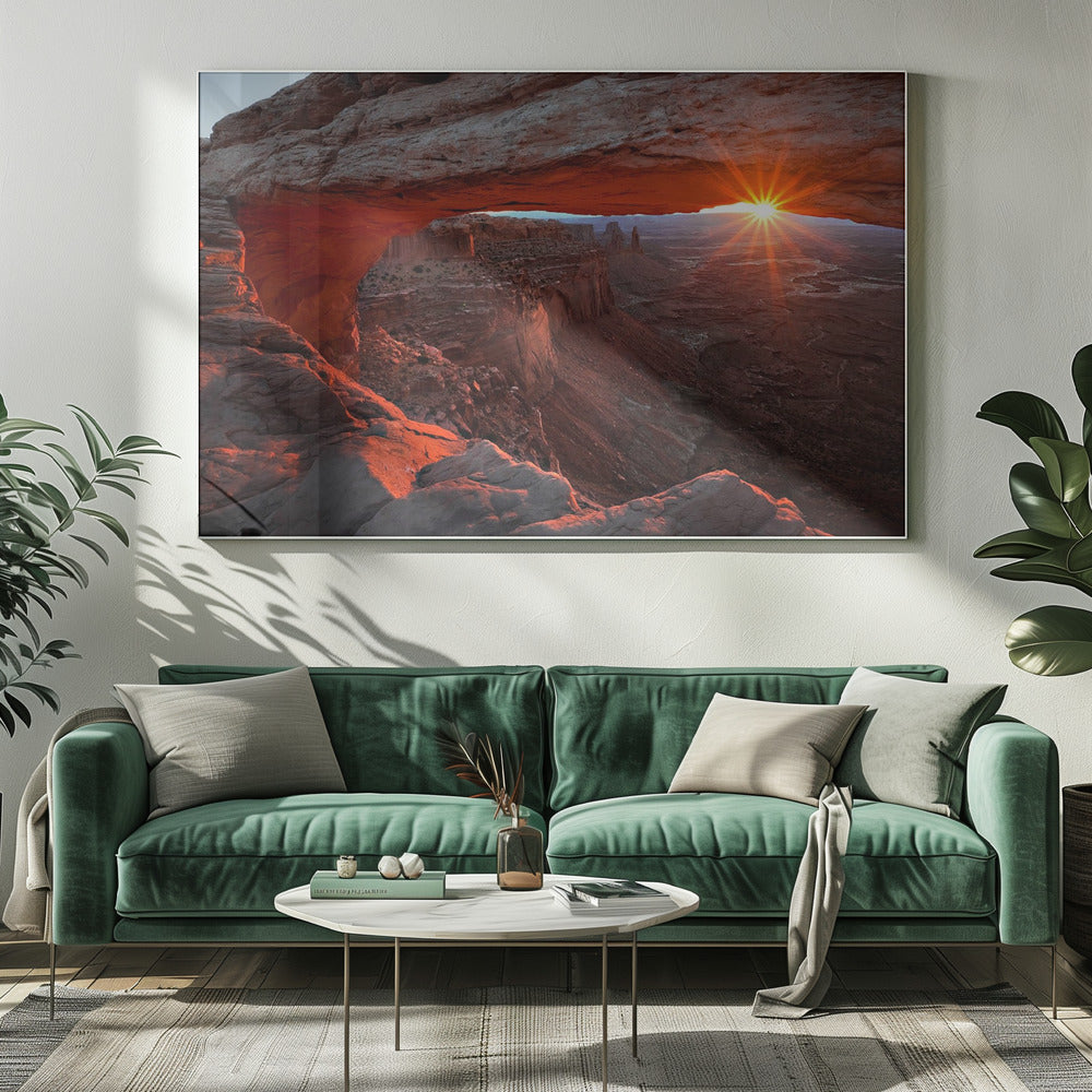 Mesa Arch Sunrise Poster