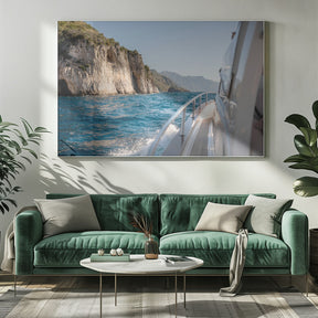 Amalfi Coast | Italy Travel Photography Poster