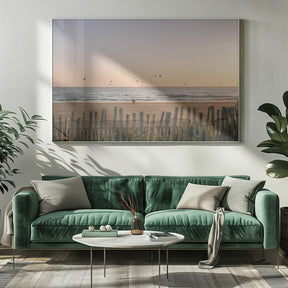 Moroccan Coast Sunset Poster