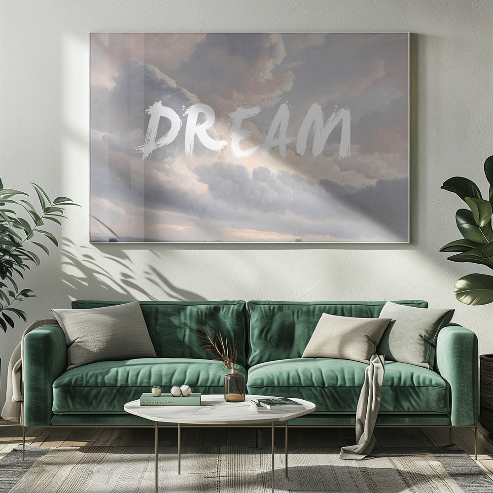 Dreamcloudswhite Ratioiso Poster