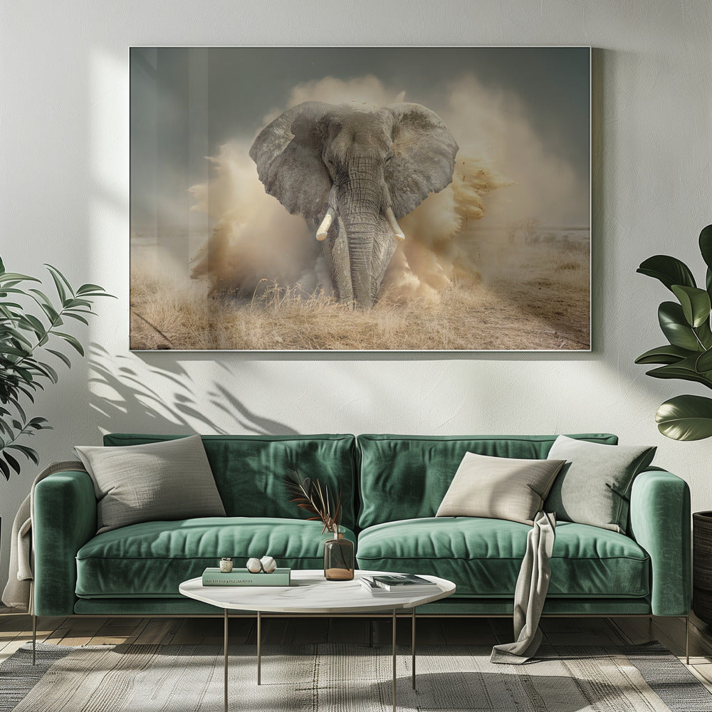 DesertElephant Poster