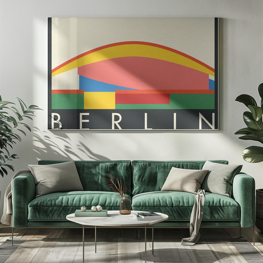 Berlin Hkw Poster