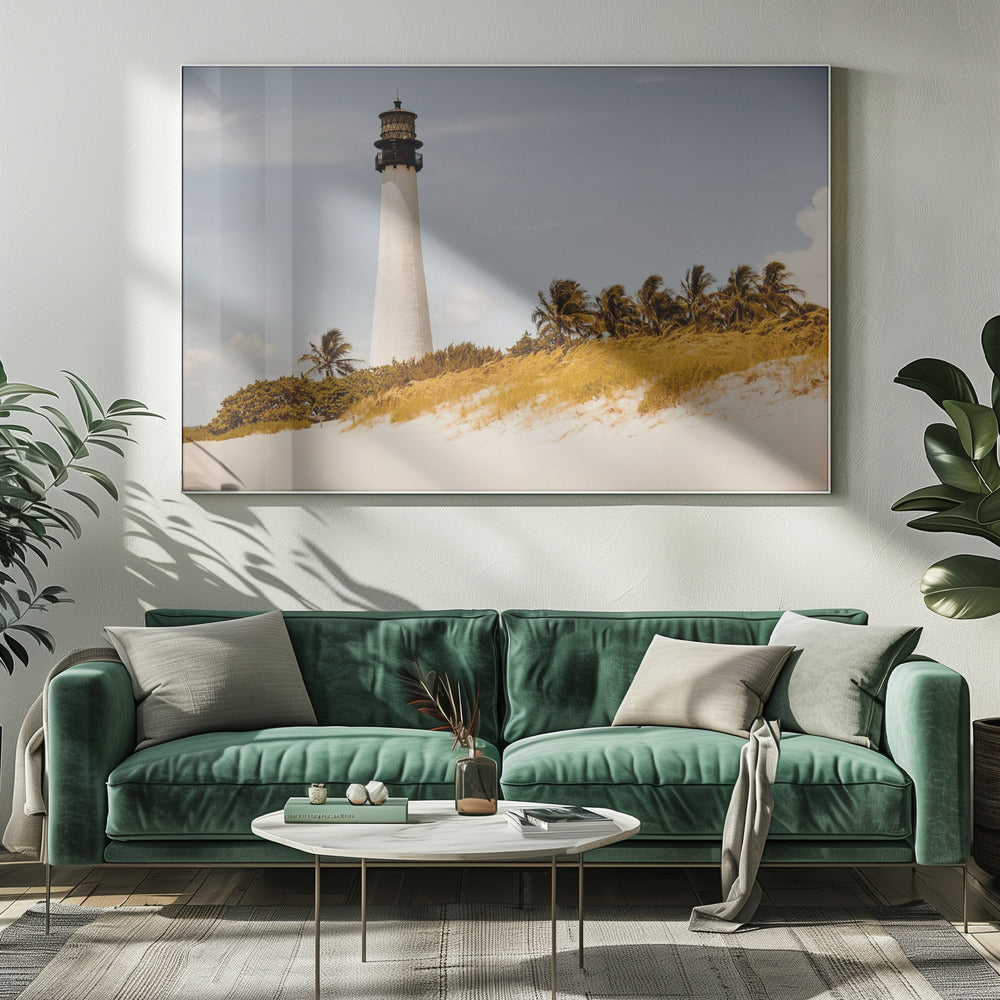 Key Biscayne Lighthouse Poster