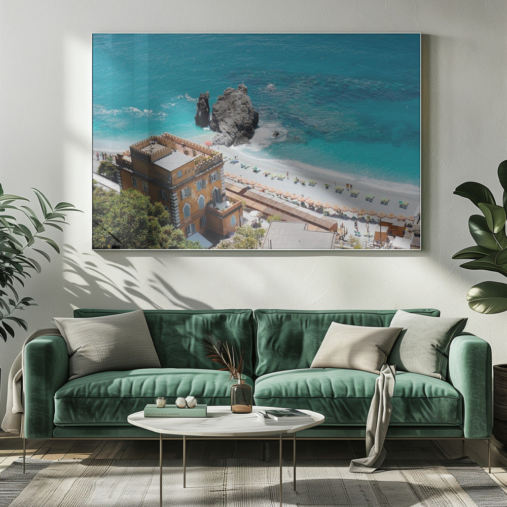 Monterosso al Mare From Above Poster